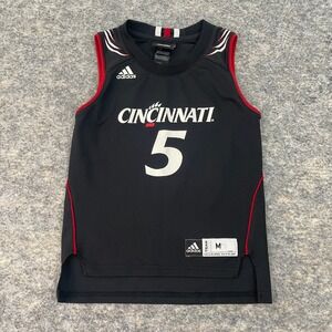 VTG Adidas Cincinnati Bearcats Basketball Jersey #5 Big East Youth Medium 5-6